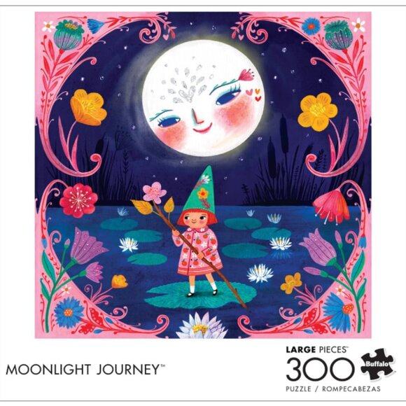 Buffalo Games - Jenny Miriam - Moonlight Journey - 300 Piece Jigsaw Puzzle - Picture 5 of 5